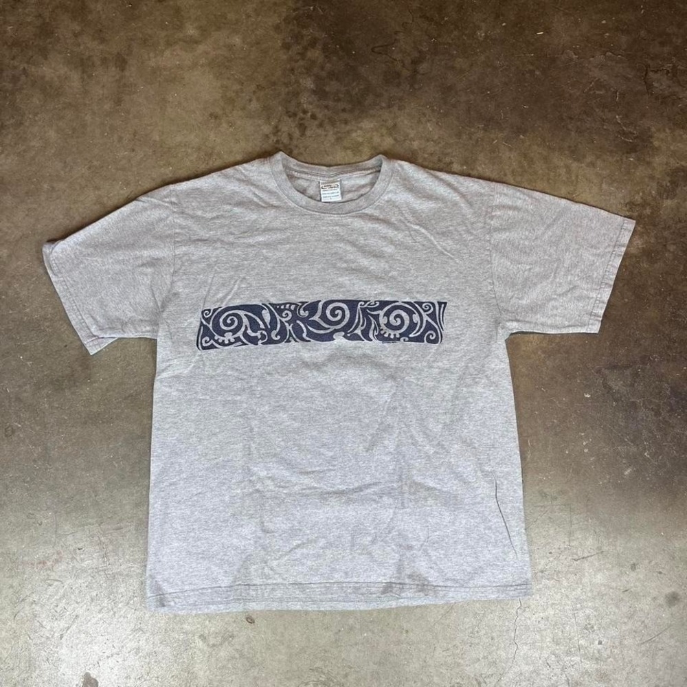Vintage Y2K crazy shirts grey tshirt Size men's Large